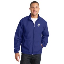 Adult Essential Light Weight Unlined Jacket Full-Zip Jacket - Screen Printed
