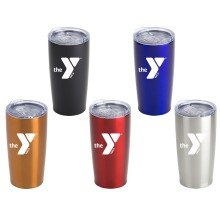20 oz Vacuum Insulated Stainless Steel Tumbler with YMCA Logo