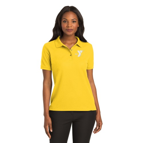 Ladies Silk Touch™ Polo  (Best Seller!)  - EMBROIDERED LOGO
