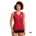 Ladies Sleeveless Competitor™ V-Neck Tee - Screen Print