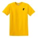 Adult LiveStrong Short Sleeve 100% Cotton Tee - (Left Chest Y Logo) Survivor I Am Strong -Back