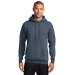 Adult Hooded Sweat Shirt -  Large Center Chest Y