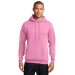 Adult Hooded Sweat Shirt -  Large Center Chest Y