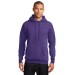 Adult Hooded Sweat Shirt -  Large Center Chest Y