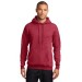 Adult Hooded Sweat Shirt -  Large Center Chest Y