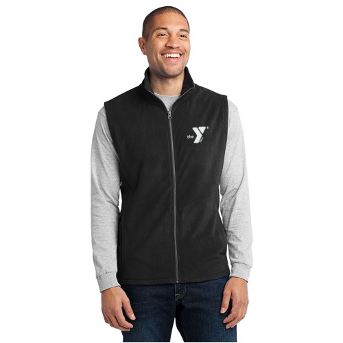 Mens Microfleece Vest - Embroidered