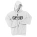 Adult Hooded Sweat Shirt - I Am Strong Survivor (Front Only)