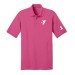 Adult 5.5-Ounce Jersey Knit Polo - Sleeve Ribbon Print w/ Y Logo Selection