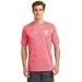 Mens Electric Heather Crew Neck Tee - Screen Print