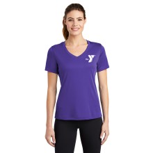 Ladies V-Neck Competitor™ Tee - Screen Print