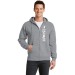 Adult Hooded Full Zip Sweat Shirt - Screen Print