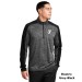 Mens PosiCharge® Electric Heather Colorblock 1/4-Zip Pullover - Embroidered Left Chest