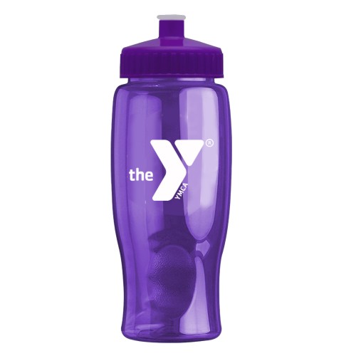 27 oz. Poly Pure Sport Bottle with YMCA Logo (Ships from NewYork)