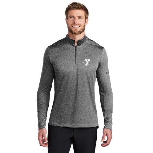 Mens Nike Dry 1/2-Zip Cover-Up - Embroidered