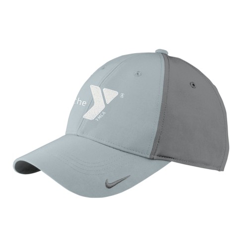 Nike Golf Swoosh Legacy Cap with Embroidered YMCA logo (12pc Minimum Order Asst Colors)