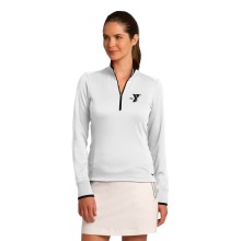 Ladies Nike Golf Dri-FIT 1/2-Zip Cover-Up - Embroidered