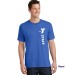 Adult 5.4oz 100% Cotton Tee  - Vertical Staff Logo
