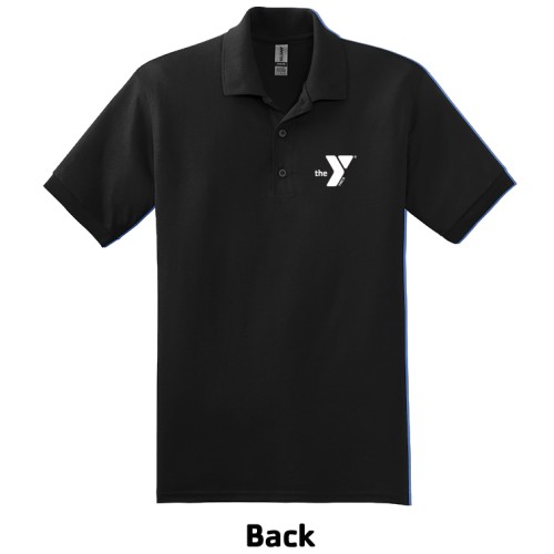 Adult DryBlend™ 5.6-Ounce Jersey Knit Sport Shirt - Screen Printed (Left Chest Y HUNGER PREVENTION w/ HUNGER PREVENTION Back)