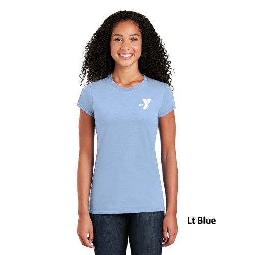 Ladies 100% Cotton™ Soft Ring Spun T-Shirt - Screen Print