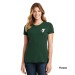 Ladies Ring Spun Cotton T-Shirt - Screen Printed