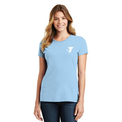 Ladies Ring Spun Cotton T-Shirt - Screen Printed