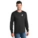 Adult 5.5oz Long Sleeve 100% Cotton Tee  - Screen Print