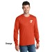 Adult 5.5oz Long Sleeve 100% Cotton Tee  - Screen Print