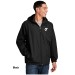Mens Hooded Raglan Jacket - Screen Printed