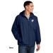 Mens Hooded Raglan Jacket - Screen Printed