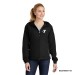 Ladies Colorblock Hooded Raglan Jacket - Screen Printed