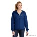 Ladies Colorblock Hooded Raglan Jacket - Screen Printed
