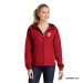 Ladies Colorblock Hooded Raglan Jacket - Screen Printed