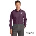 Mens Brooks Brothers® Wrinkle-Free Stretch Nailhead Shirt - Embroidered Y Logo
