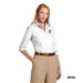 Women's Brooks Brothers® Wrinkle-Free Stretch Nailhead Shirt - Embroidered Y Logo