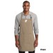 Full-Length Two-Pocket Bib Apron - Screen Printed w/ a YMCA Logo