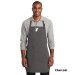 Full-Length Two-Pocket Bib Apron - Screen Printed w/ a YMCA Logo