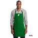 Full-Length Two-Pocket Bib Apron - Screen Printed w/ a YMCA Logo