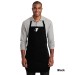 Full-Length Two-Pocket Bib Apron - Screen Printed w/ a YMCA Logo