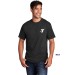 Adult 5.4oz 100% Cotton Tee - Left Chest Y Logo w/ Before & After Care Staff logo