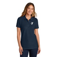 Ladies Softstyle 100% Cotton Pique Polo - Screen Print