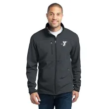 Mens Pique Fleece Jacket - Embroidered