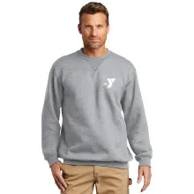 Adult Carhartt ® Midweight Crewneck Sweatshirt - Screen Printed  